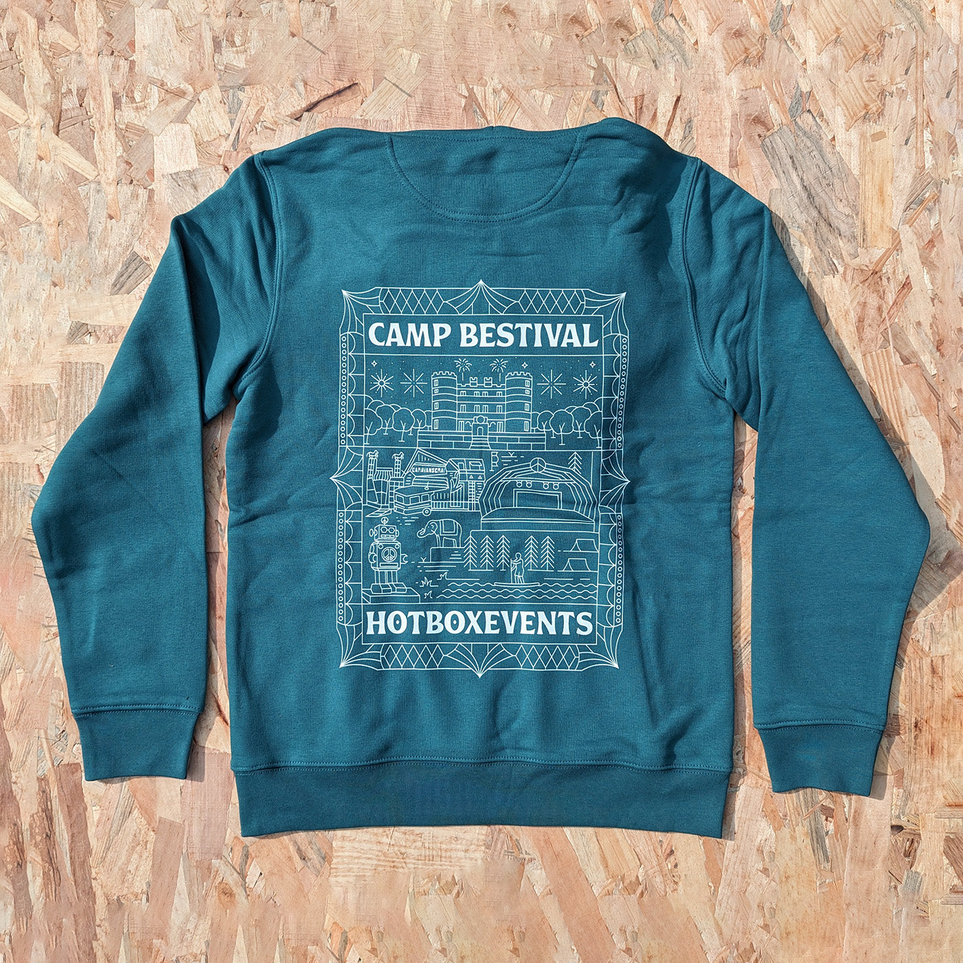 Camp Bestival Hoodie - Back
