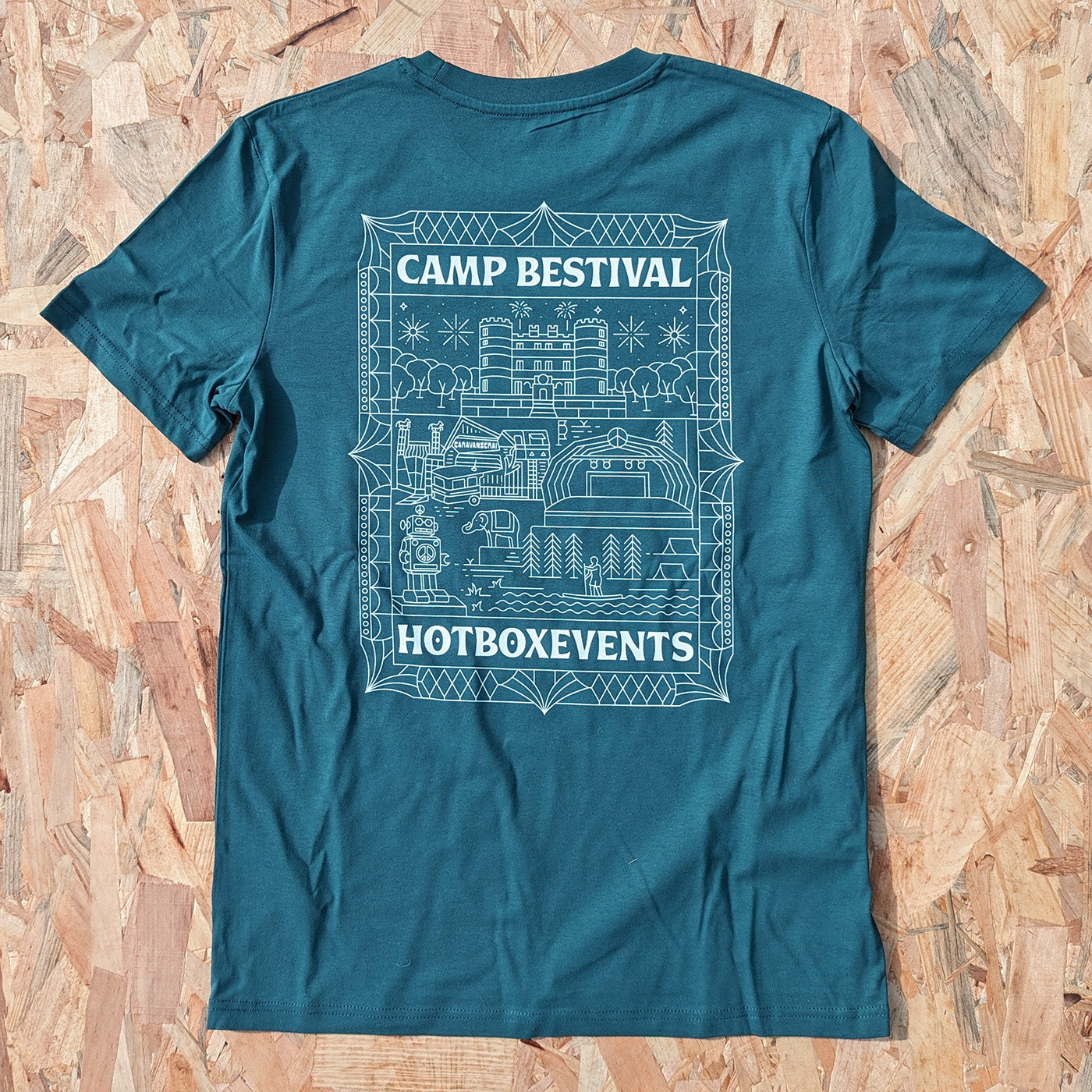 Camp Bestival T-Shirt - Back