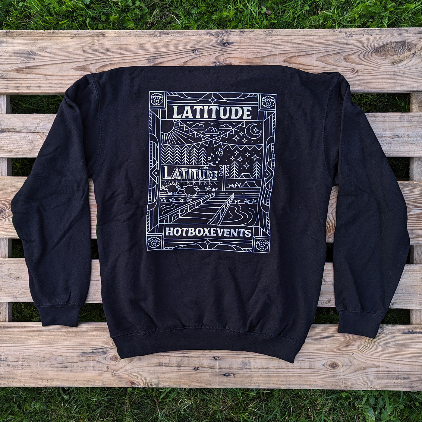Latitude Festival Hoodie - Back